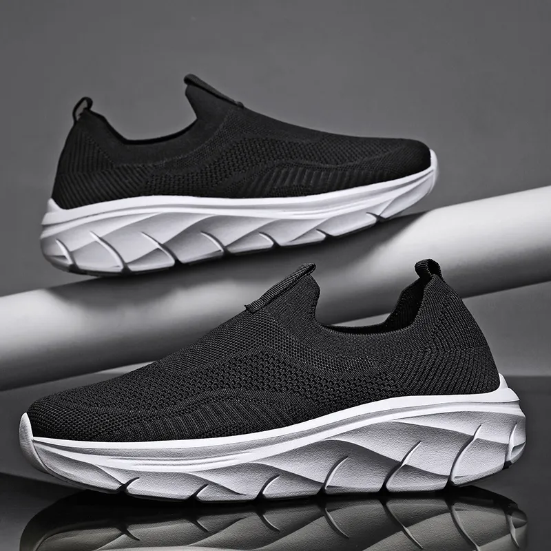 QIUTEXIONG Breathable Low Top Casual Marathon Training Sprint Running Shoes Unisex-13