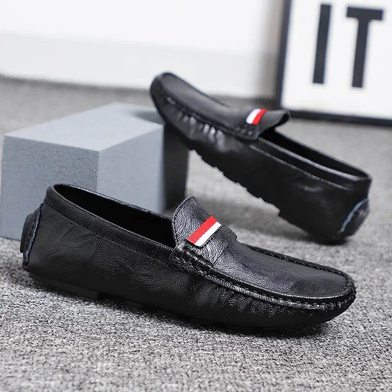 QIUTEXIONG Gommino Loafers Men's-2