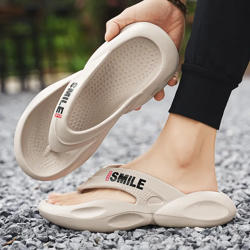 QIUTEXIONG EVA Odor Resistant Flip Flops Men's-30
