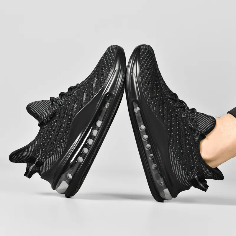 QIUTEXIONG Cushioning Breathable Low Top Casual Long Distance Running Sprint Running Shoes Men's-11