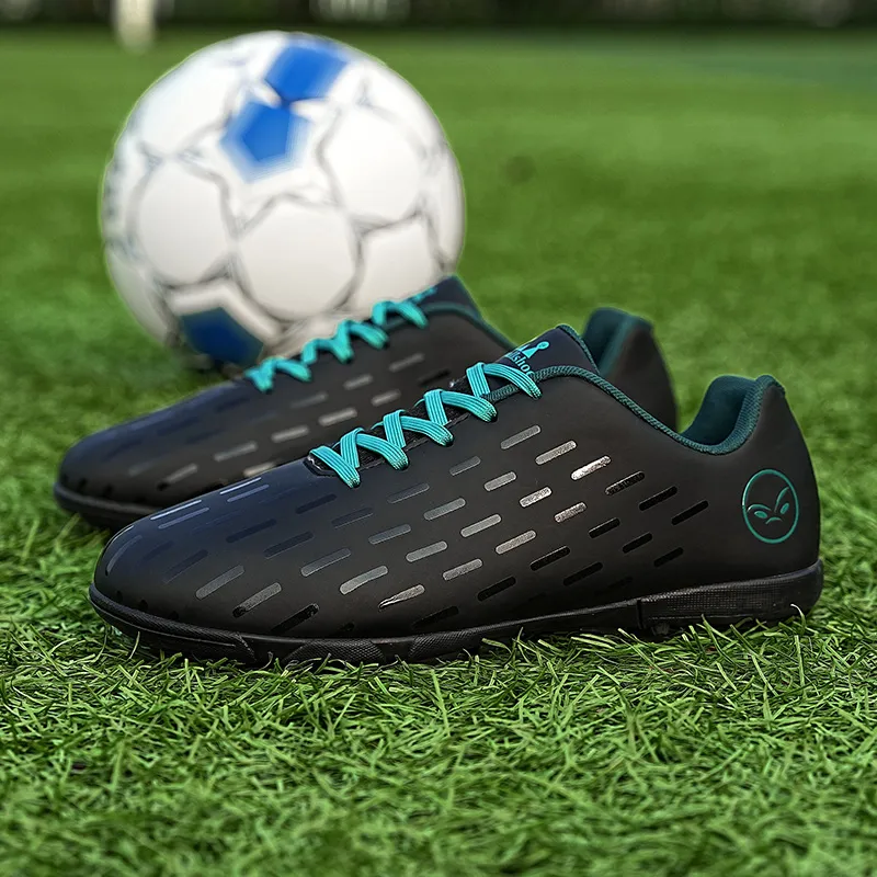 QIUTEXIONG TF Turf Firm Ground, Indoor Cushioning Support Soccer Shoes Unisex-7