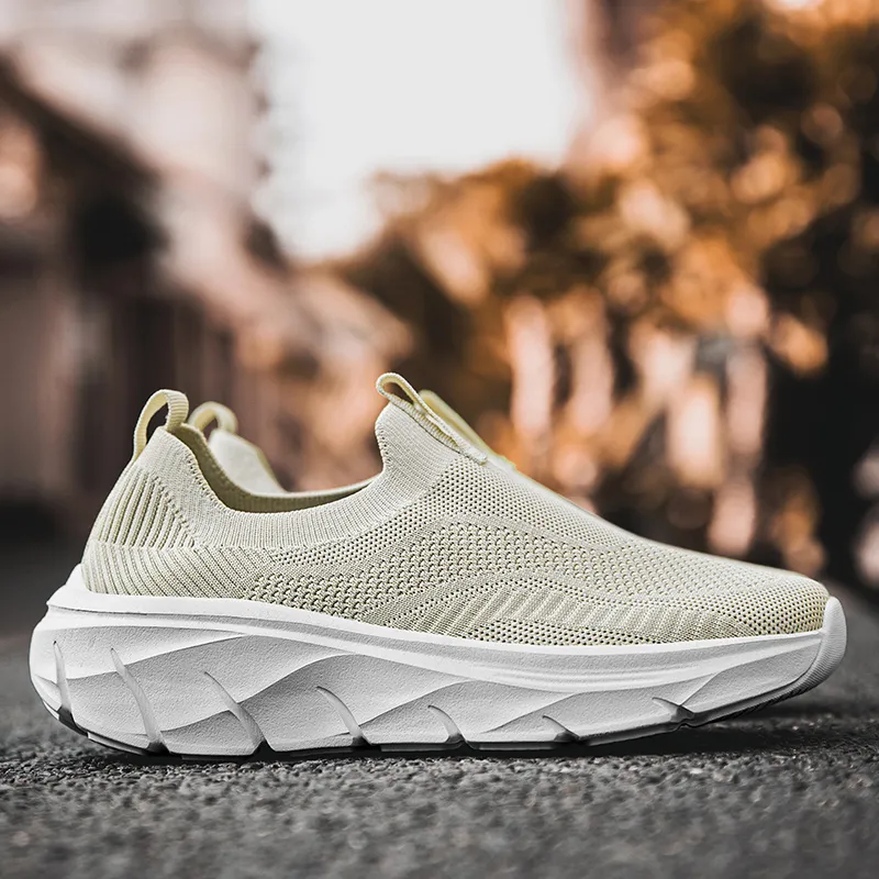 QIUTEXIONG Breathable Low Top Casual Marathon Training Sprint Running Shoes Unisex-4