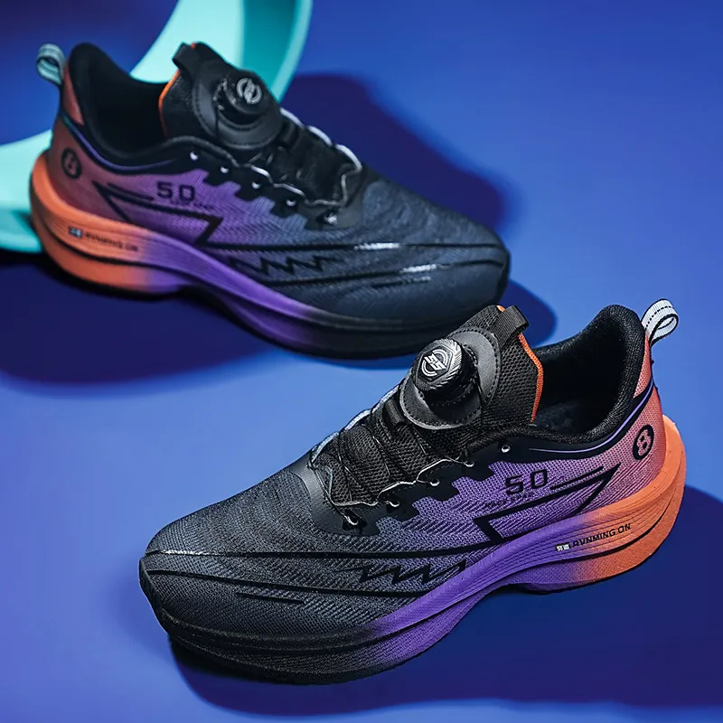 QIUTEXIONG Low Top Marathon Running Shoes Unisex-4
