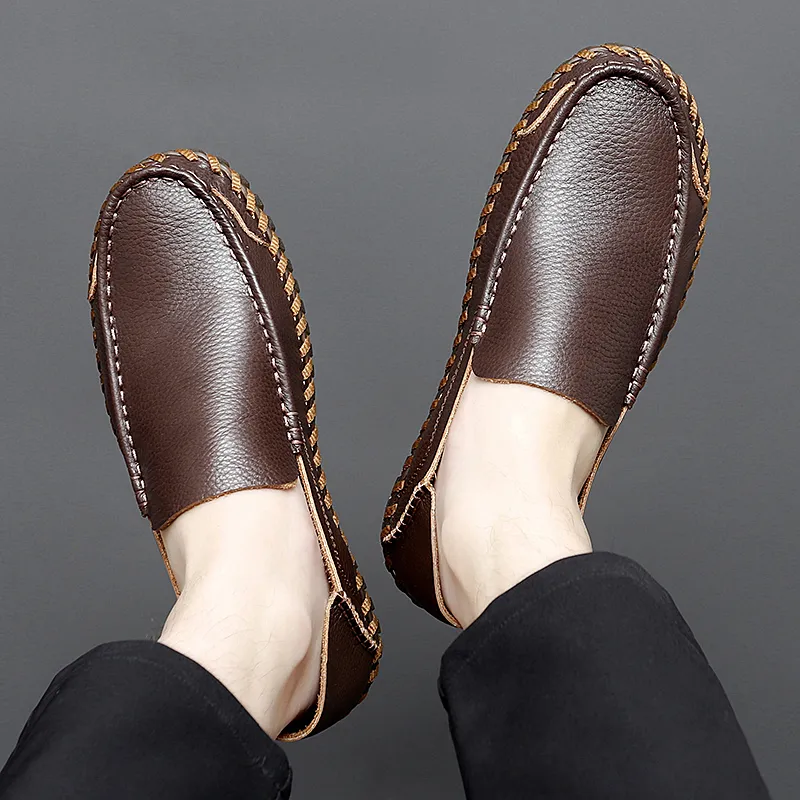 QIUTEXIONG Gommino Loafers Men's-7