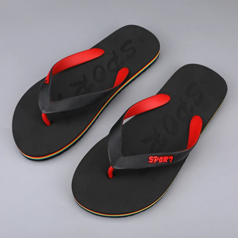 QIUTEXIONG EVA Abrasion Resistant Slip Resistant Quick Drying Flip Flops Men's-17