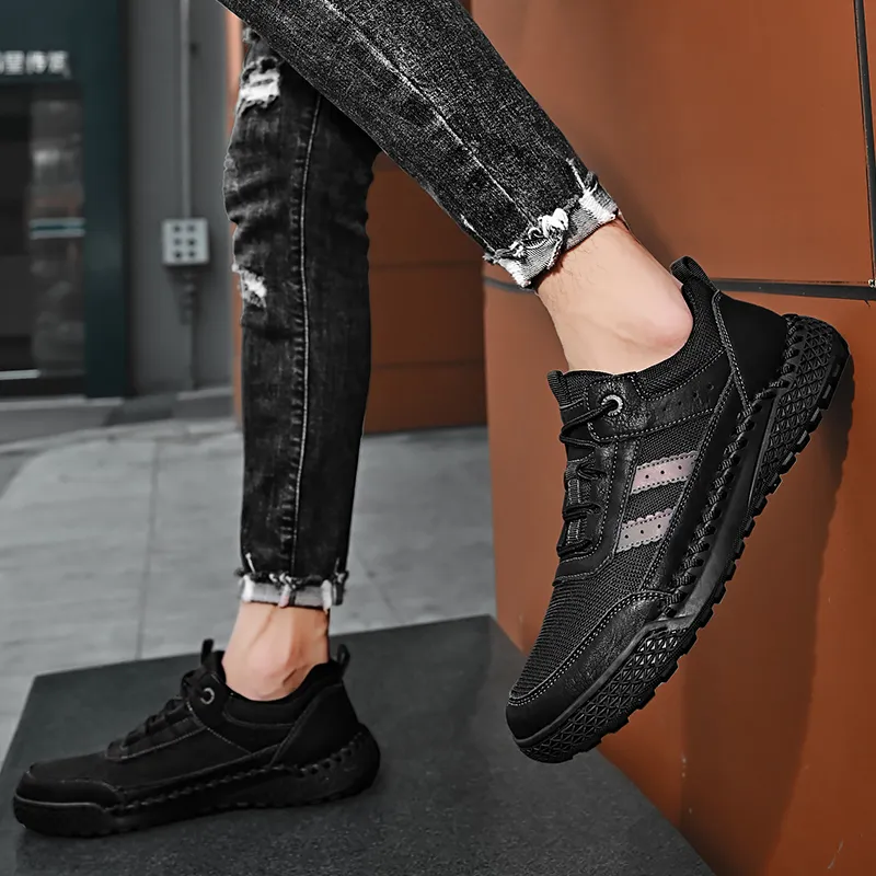 QIUTEXIONG Men's Casual Shoes Men's-3