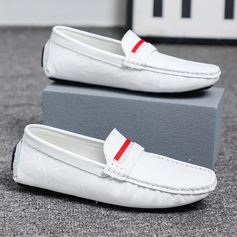 QIUTEXIONG Gommino Loafers Men's-6