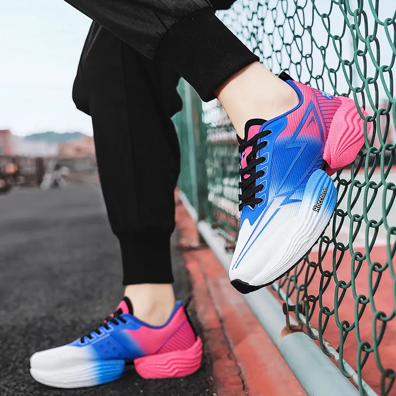QIUTEXIONG Cushioning Quick Dry Low Top Casual Marathon Training Running Shoes Unisex-20