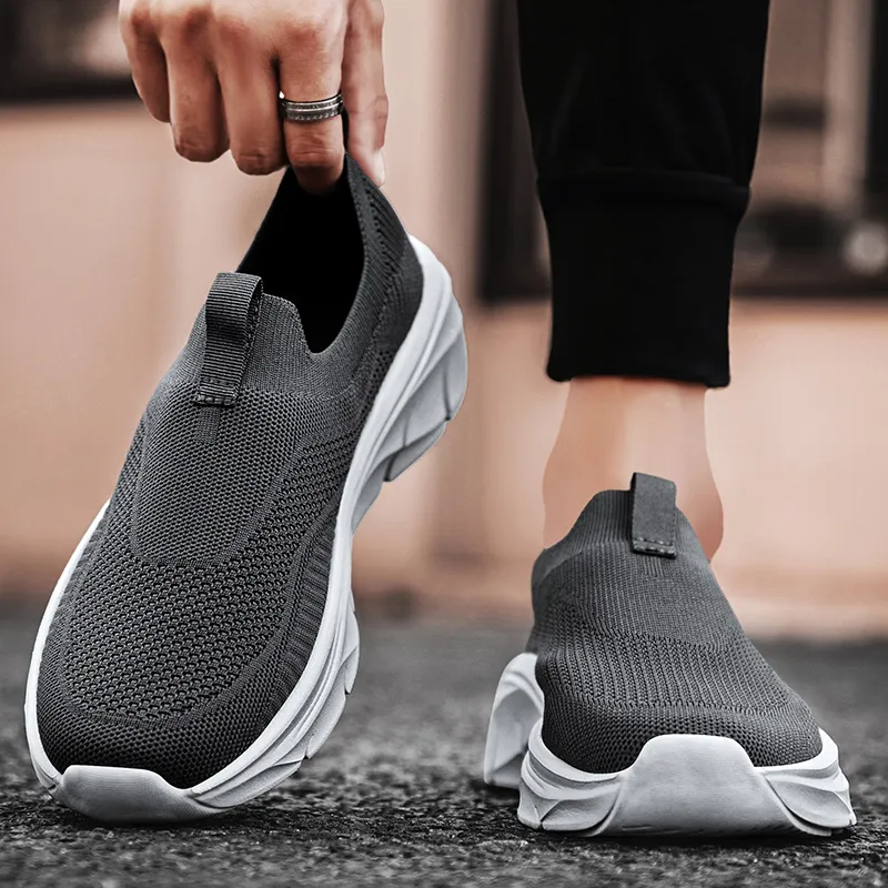 QIUTEXIONG Breathable Low Top Casual Marathon Training Sprint Running Shoes Unisex-22
