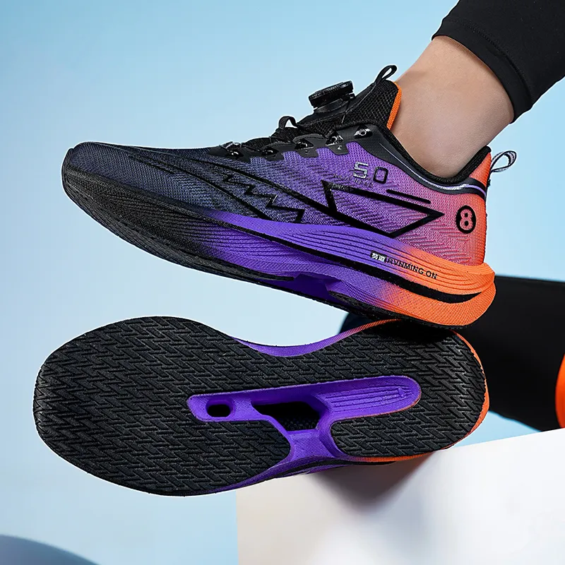 QIUTEXIONG Low Top Marathon Running Shoes Unisex-6