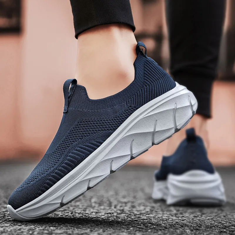 QIUTEXIONG Breathable Low Top Casual Marathon Training Sprint Running Shoes Unisex-7