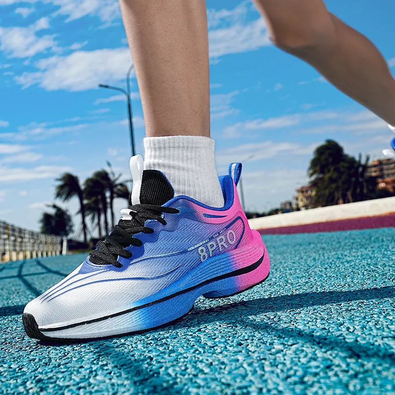 QIUTEXIONG Slip Resistant, Breathable, Quick Dry Support Coverage Low Top Training Running Shoes Unisex-11