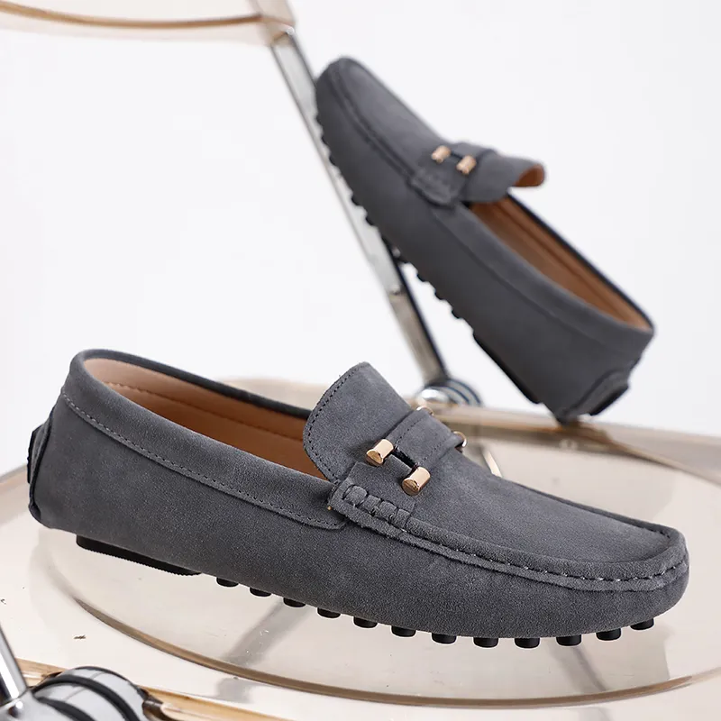 QIUTEXIONG Gommino Loafers Men's-17
