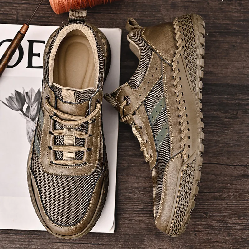 QIUTEXIONG Men's Casual Shoes Men's-8