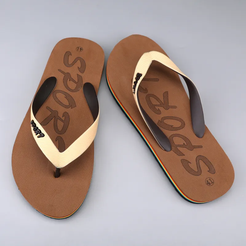 QIUTEXIONG EVA Abrasion Resistant Slip Resistant Quick Drying Flip Flops Men's-8