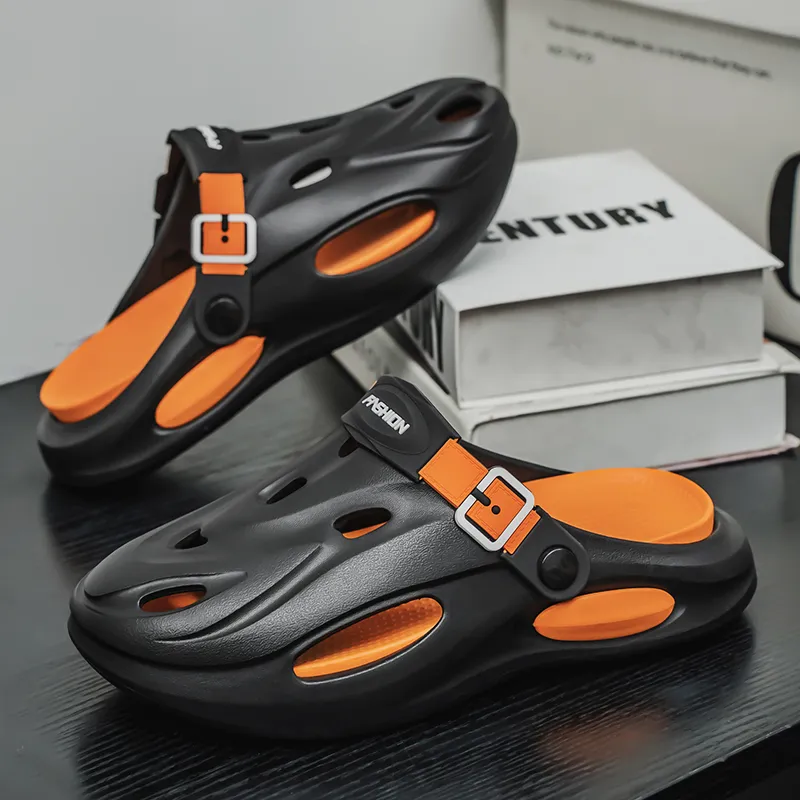 QIUTEXIONG Slip Resistant Closed Toe Slippers Unisex-10