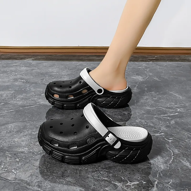 QIUTEXIONG Clogs Women's-23