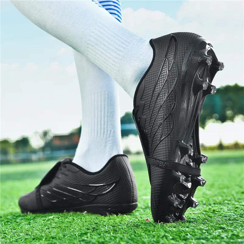 QIUTEXIONG FG Firm Ground Soft Ground, Artificial Ground, Natural Ground Slip Resistant Coverage Soccer Shoes Unisex-17