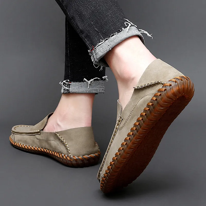 QIUTEXIONG Gommino Loafers Men's-19