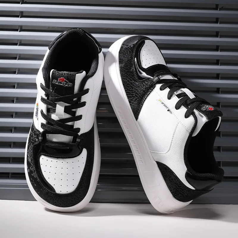 QIUTEXIONG Waterproof And Lightweight Low Top Casual Shoes Men's-3