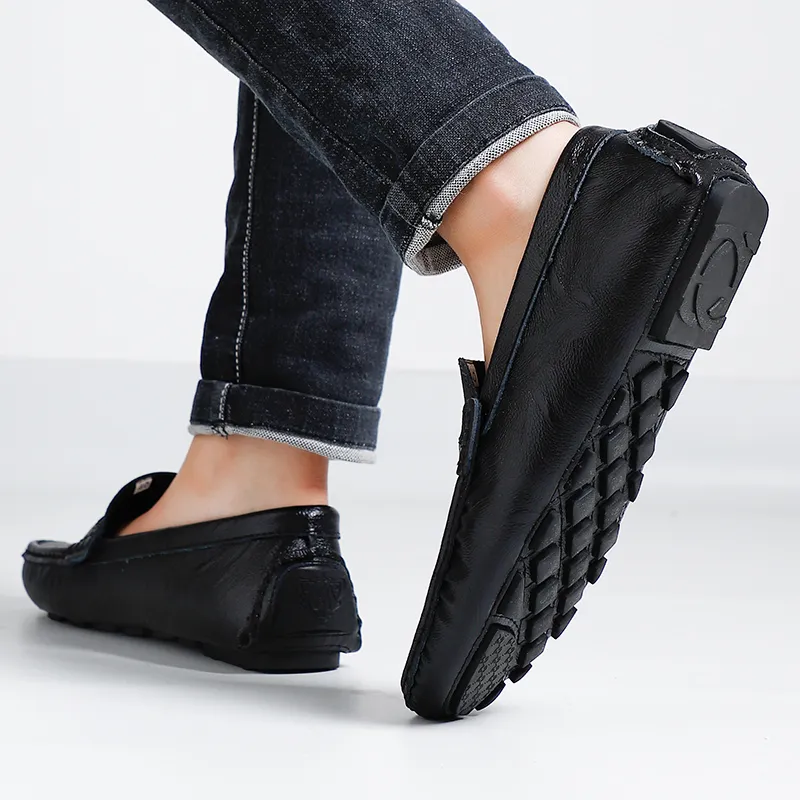 QIUTEXIONG Gommino Loafers Men's-3