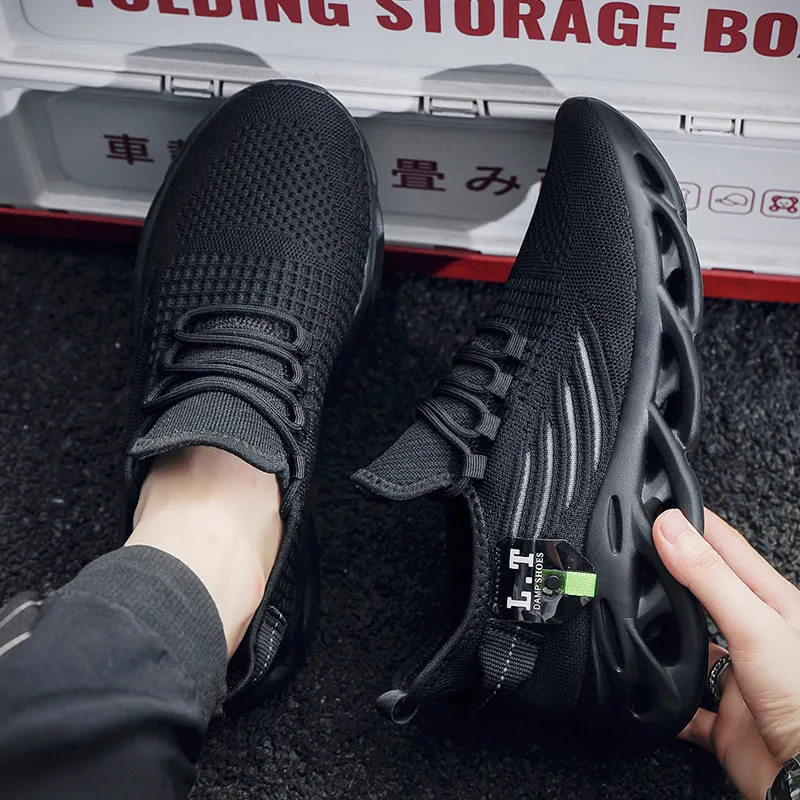 QIUTEXIONG Cushioning And Breathable Low Top Casual Marathon Training City Commute Running Shoes Men's-10