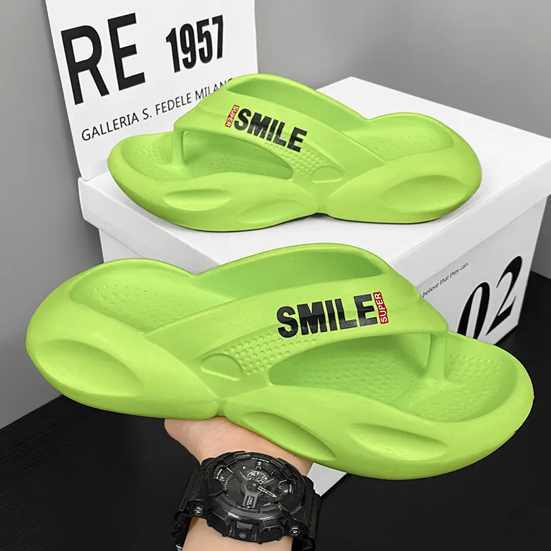 QIUTEXIONG EVA Odor Resistant Flip Flops Men's-22