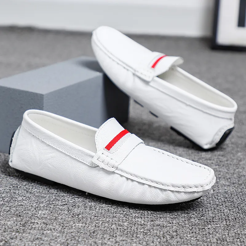 QIUTEXIONG Gommino Loafers Men's-7