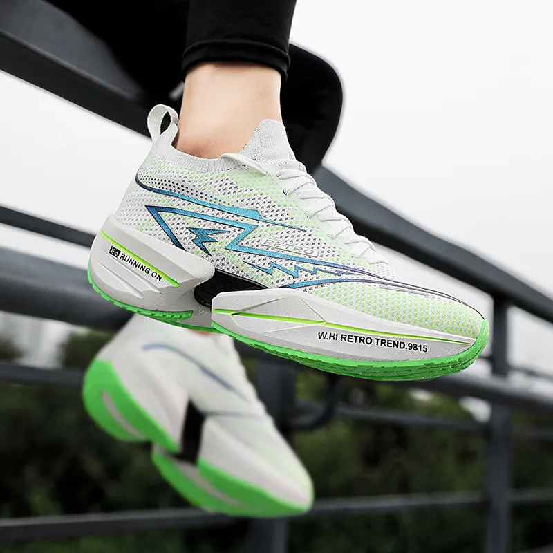 QIUTEXIONG Breathable Low Top Long Distance Running Sprint Running Shoes Unisex-20