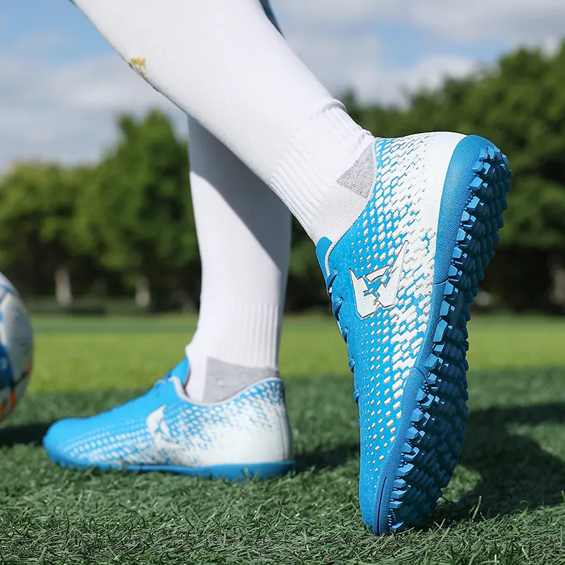 QIUTEXIONG TF Turf Firm Ground, Artificial Ground Anti Slip Wear Resistant Soccer Shoes Unisex-15