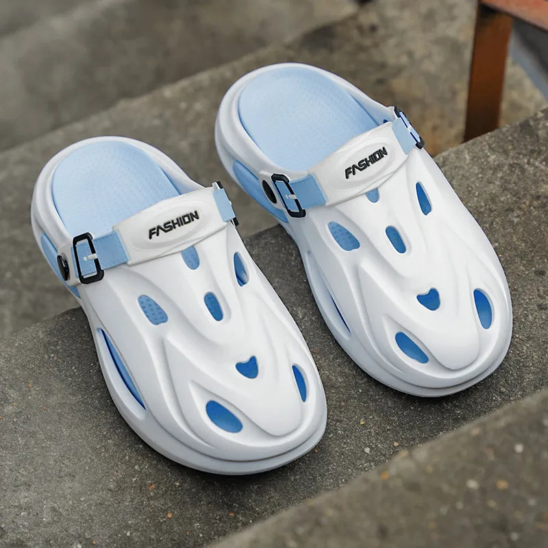 QIUTEXIONG Slip Resistant Closed Toe Slippers Unisex-17