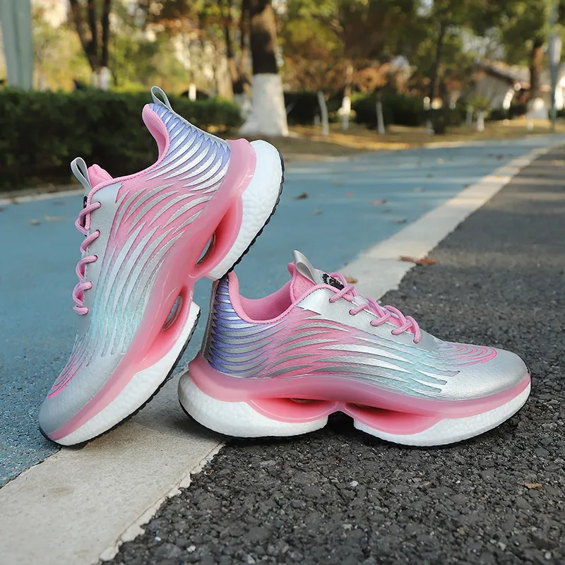 QIUTEXIONG Abrasion Resistant Breathable Low Top Casual Training City Commute Running Shoes Unisex-8