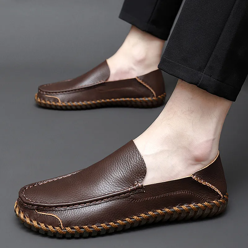 QIUTEXIONG Gommino Loafers Men's-6