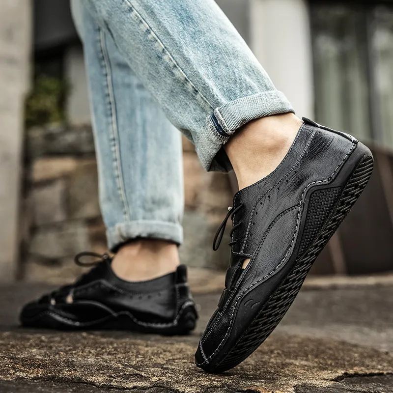 QIUTEXIONG Men's Casual Shoes Men's-5