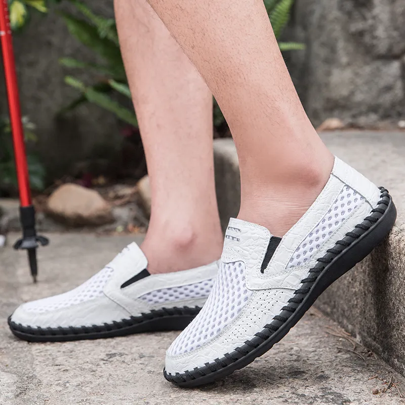 QIUTEXIONG Slip Resistant River Trekking Shoes Men's-21