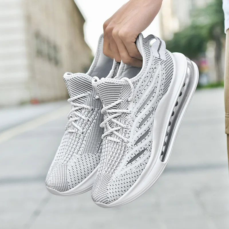 QIUTEXIONG Cushioning Breathable Low Top Casual Long Distance Running Sprint Running Shoes Men's-17