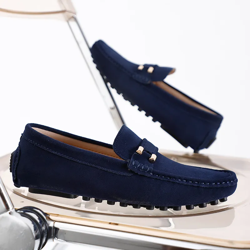 QIUTEXIONG Gommino Loafers Men's-7