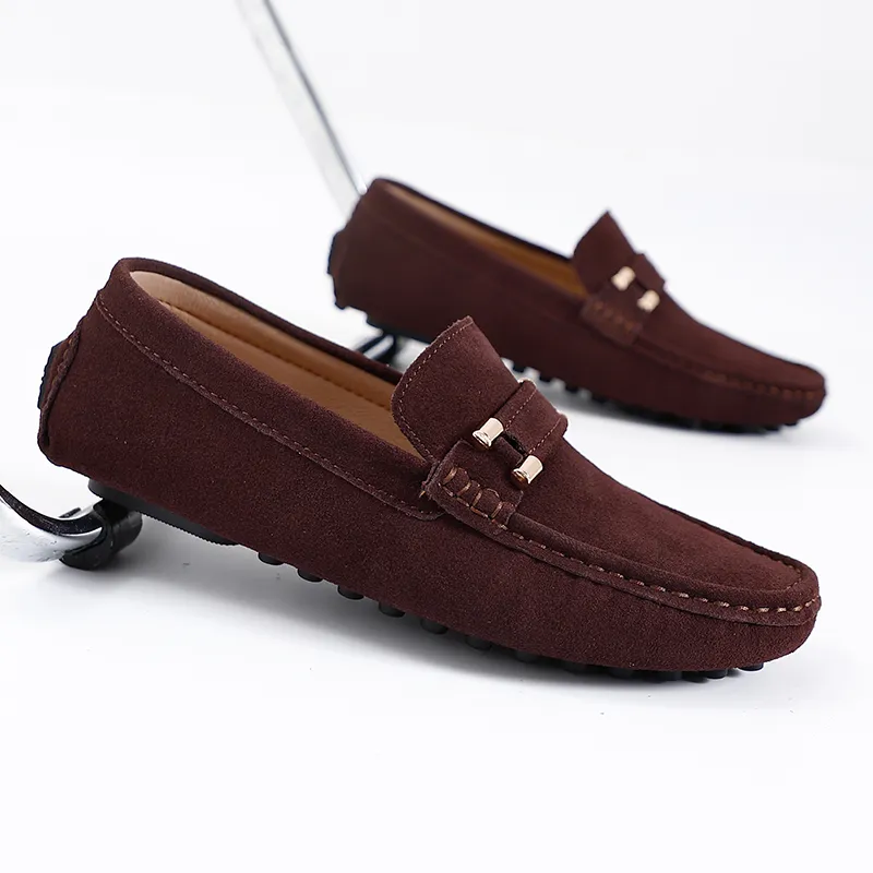 QIUTEXIONG Gommino Loafers Men's-10