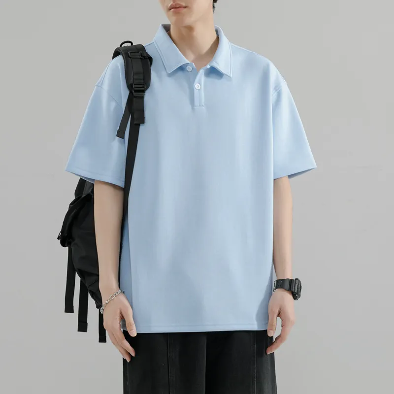 IGOI Polo Shirt Unisex Light Blue-5