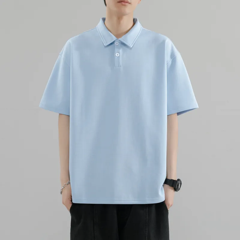 IGOI Polo Shirt Unisex Light Blue-2