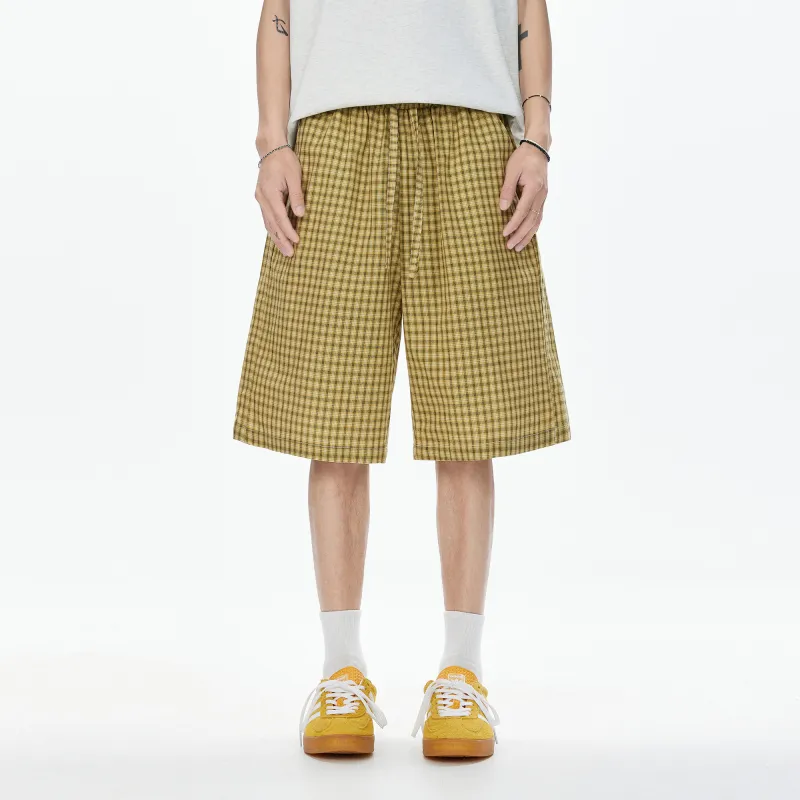 IGOI Casual Shorts Unisex Yellow-2