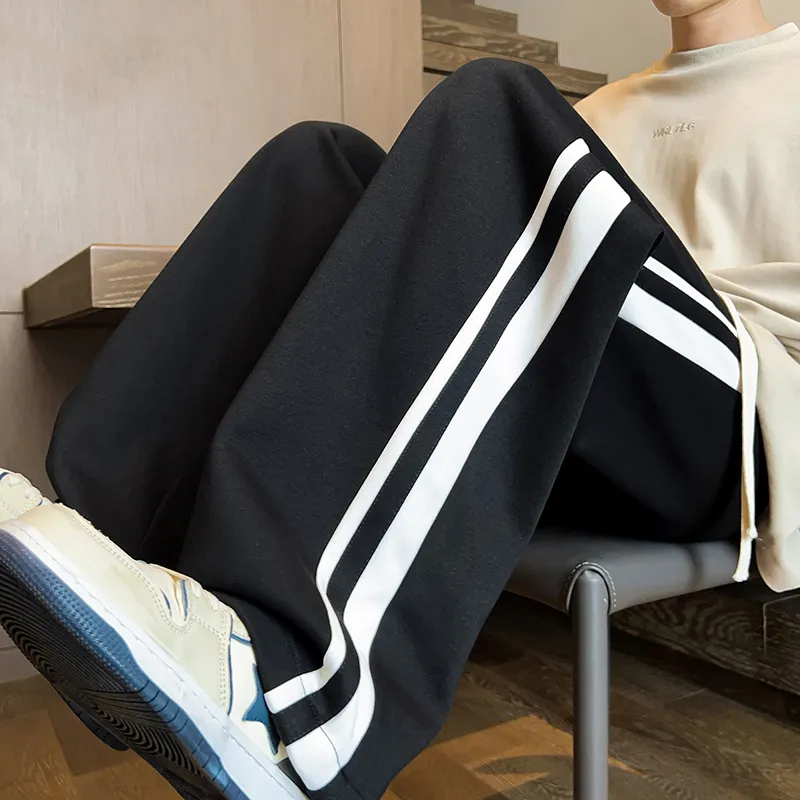 PAINT STAIN Casual Pants Unisex-5