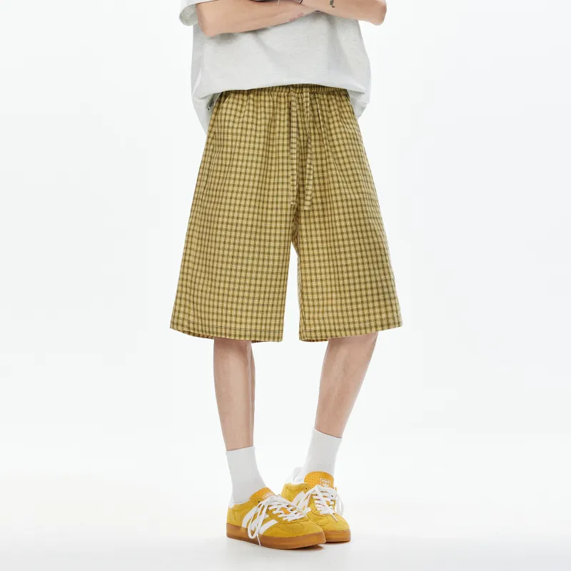 IGOI Casual Shorts Unisex Yellow-3