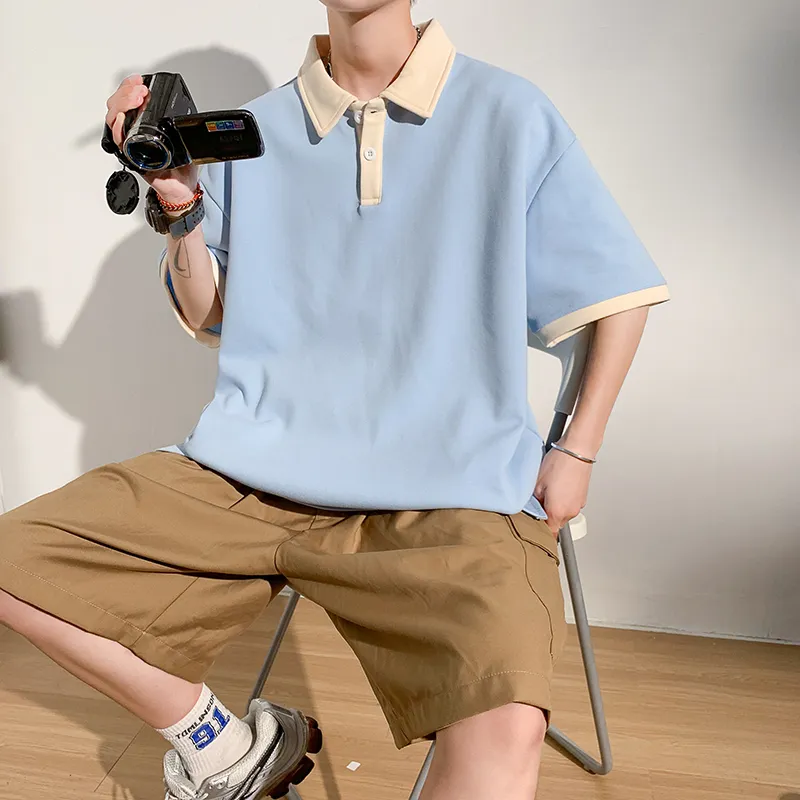 IGOI Polo Shirt Unisex Light Blue-8