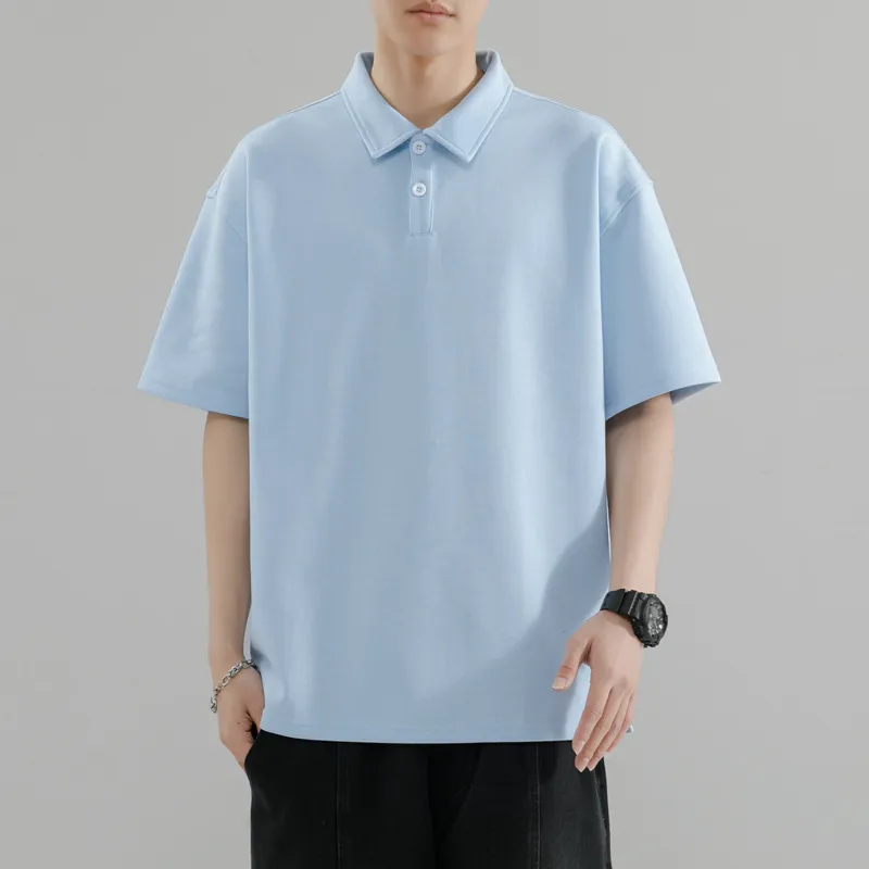 IGOI Polo Shirt Unisex Light Blue-6