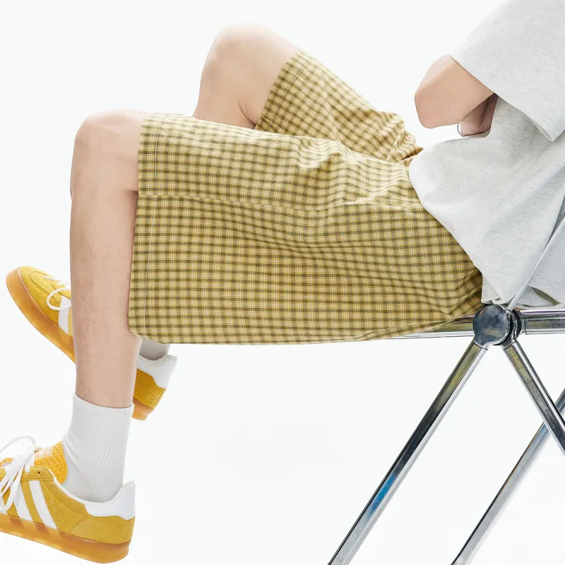 IGOI Casual Shorts Unisex Yellow-5
