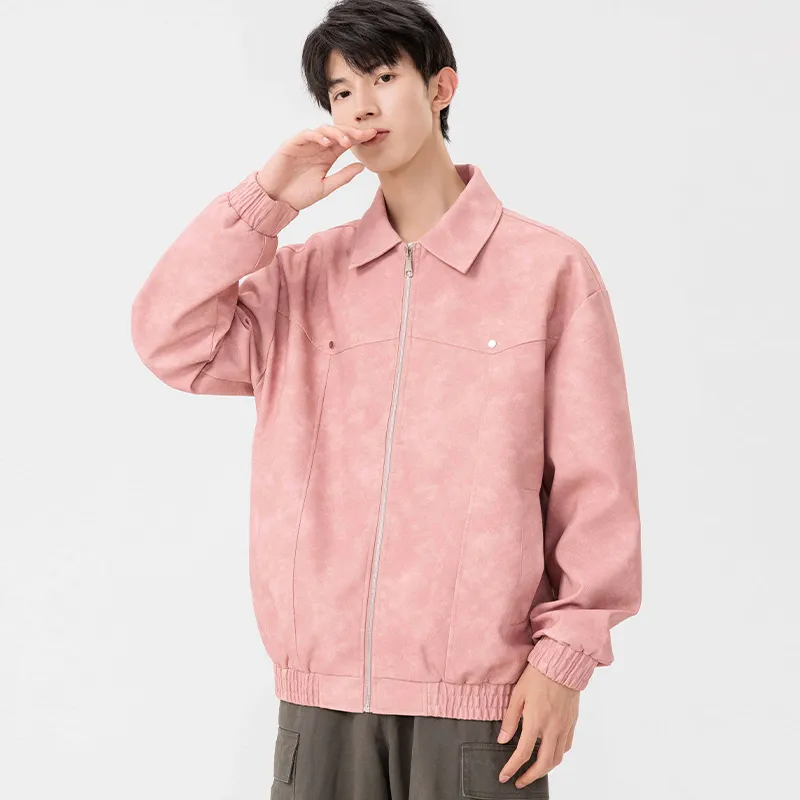 IGOI Jackets Coats Unisex Vintage Brown-22