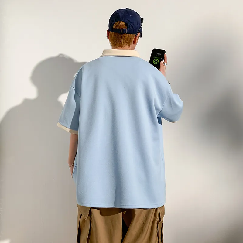 IGOI Polo Shirt Unisex Light Blue-7