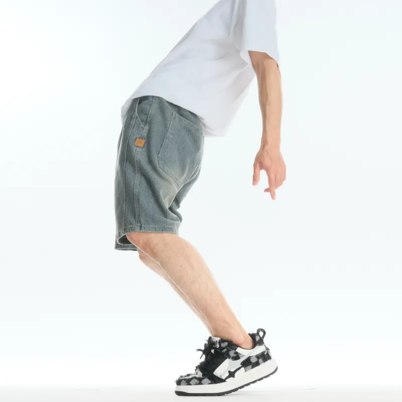 IGOI Denim Shorts Unisex Nostalgic Blue-5