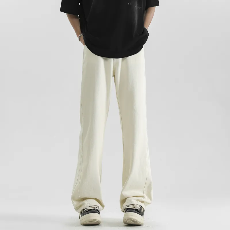 PANDA ADEVIL Jeans Unisex White-2